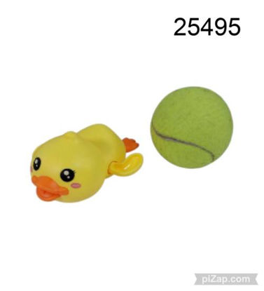 Imagen de BATH TOYS PATO NADADOR A CUERDA 11.25